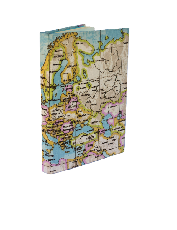 Cuaderno Cartoné Mapa
