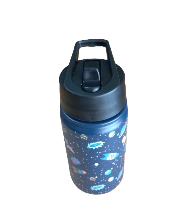Botella Térmica Frio Calor Niños Acero Inox Pico Y Manija