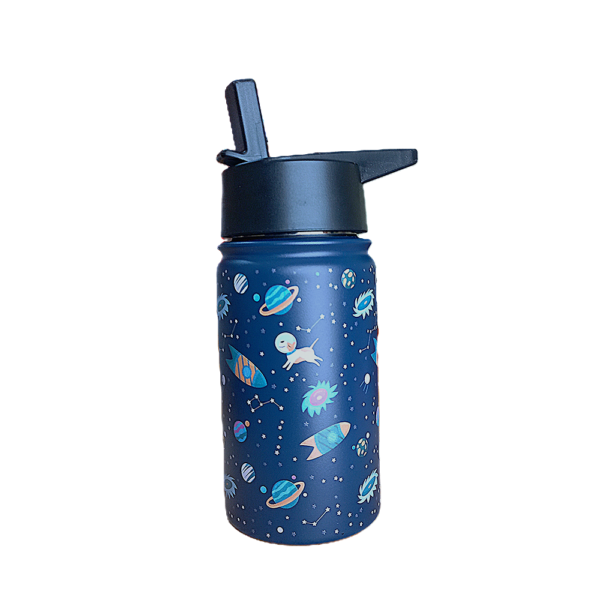 Botella Térmica Frio Calor Niños Acero Inox Pico Y Manija - Imagen 3