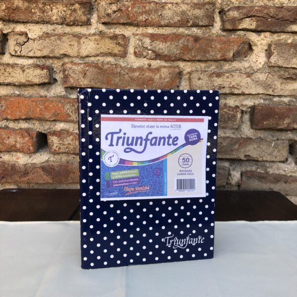 Cuaderno Tapa Dura TRIUNFANTE