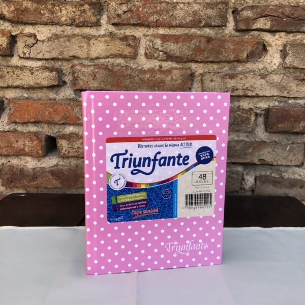 Cuaderno Tapa Dura TRIUNFANTE