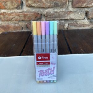 Microfibras Filgo colores pastel x 6 unidades