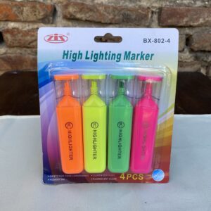 Resaltadores Fluor x 4 unidades