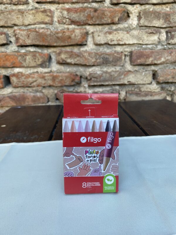 Crayones Tonos de Piel x 8