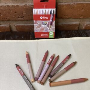 Crayones x 8 Filgo tonos de piel